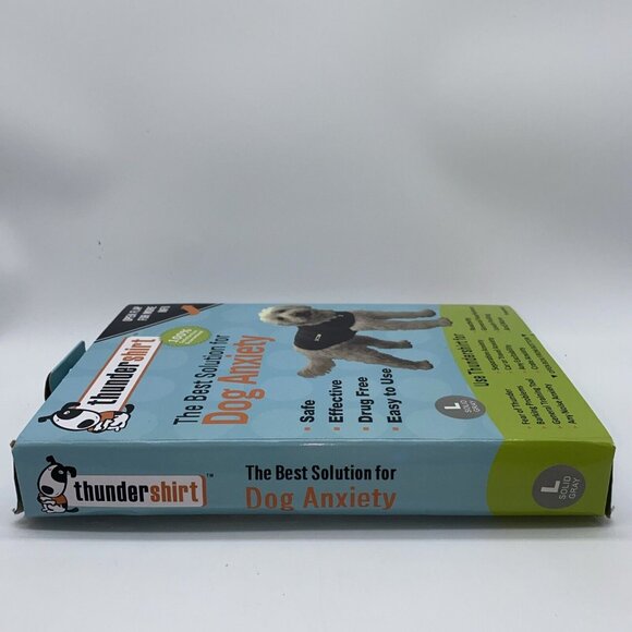 Thundershirt Classic Dog Anxiety Jacket Harness Heather Gray Training Size Large - Picture 3 of 14